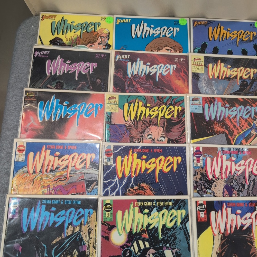 Whisper First Comics Lot 1-37 + Special Steven Grant Steve Epting Ninja - Picture 2 of 8